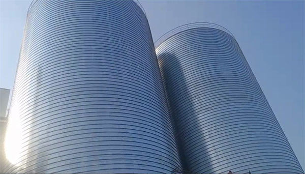 江海2座混凝土高架卷板仓